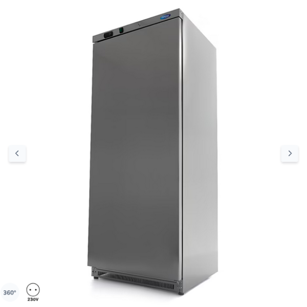  Καταψύκτης - 600L - 6 σταθερά ράφια - ανοξείδωτος χάλυβας